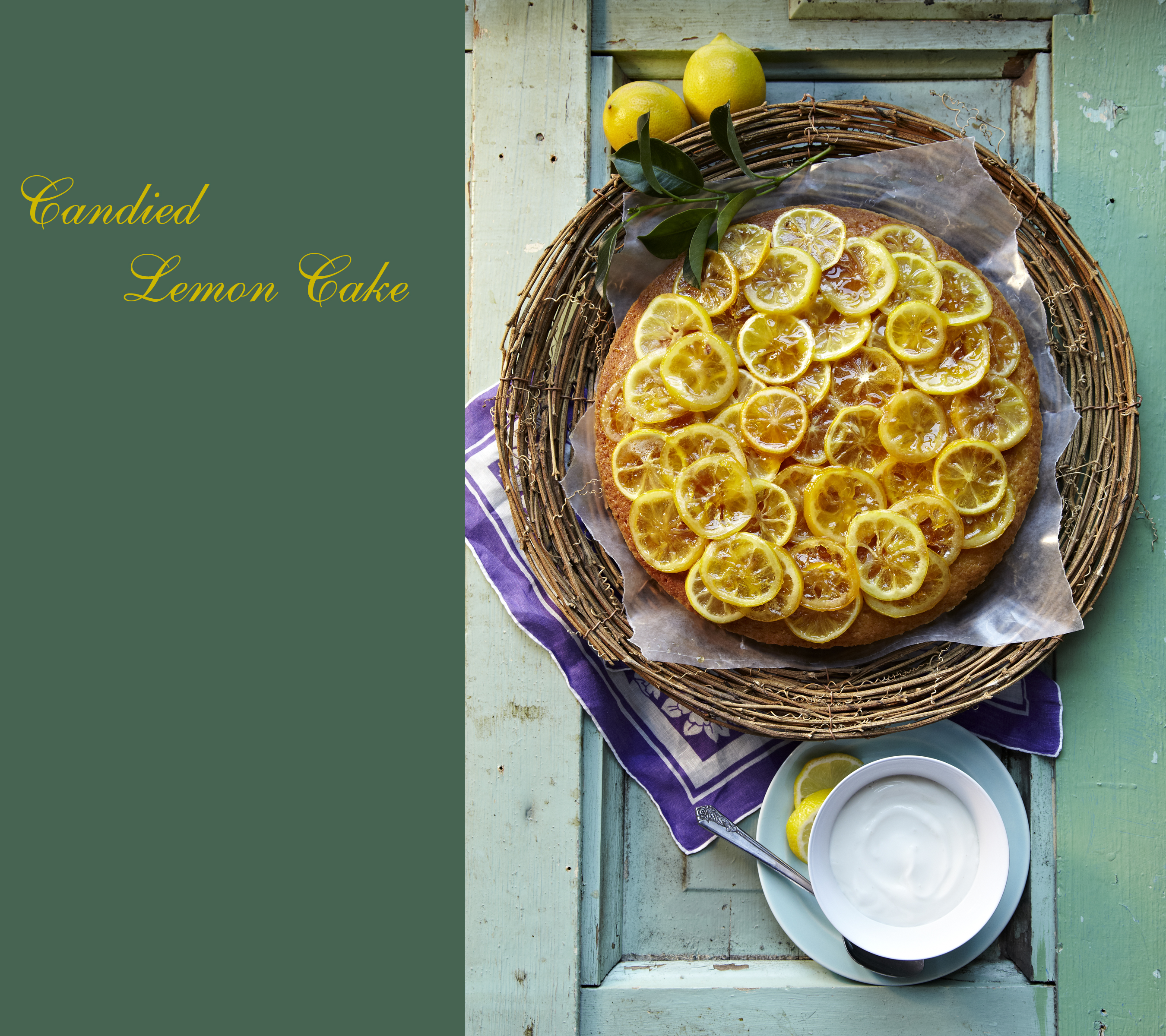 Candied Lemon Cake