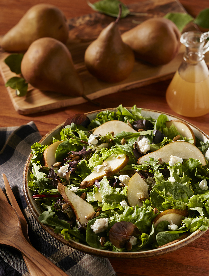 SaladPearGoatcheese